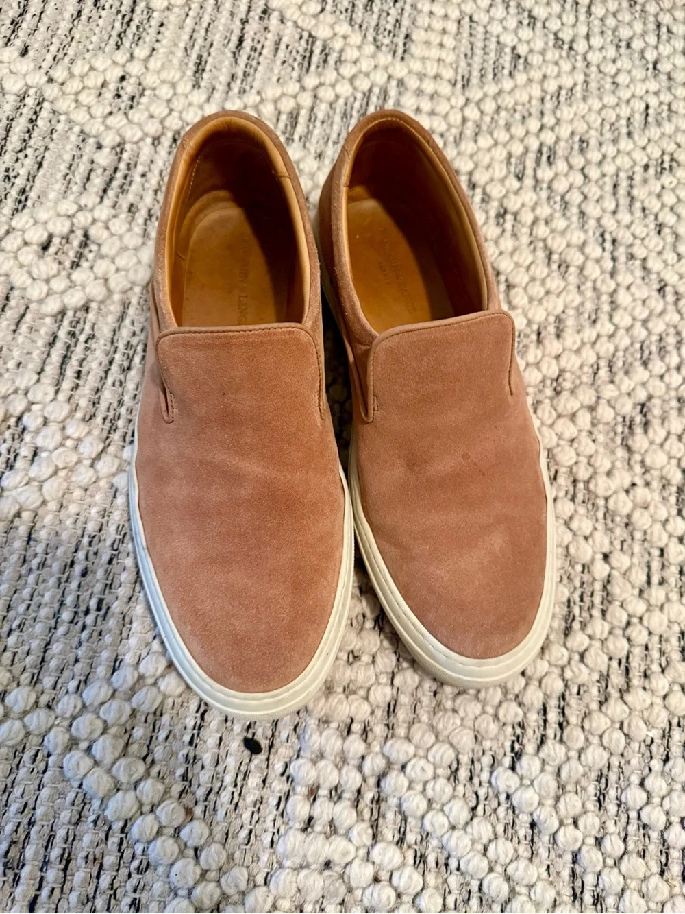Men's Suede Slip-On Loafers (Baudoin & Lange)